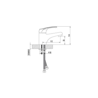 Современный  Для раковины Lemark OMEGA LM 3106C