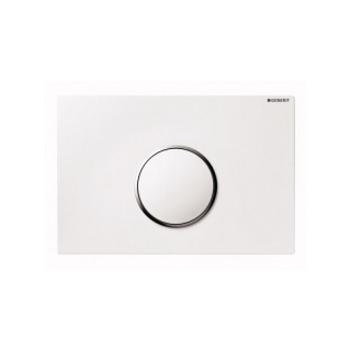 Кнопка смыва для унитаза  Geberit Sigma Sigma 10 115.758.KJ.5 белый / хром