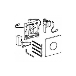 Кнопка смыва для унитаза  Geberit  HyTronic Mambo 116.023.FW.1 для писсуара, работа от сети