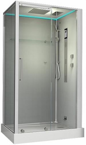 С гидромассажем и парогенератором  Timo Helma H-520 L
