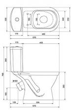 Напольные  Santek компакт Алькор 1WH302140