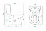 Напольные  Santek компакт Анимо 1WH302132