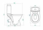Напольные  Santek компакт Римини 1WH302130