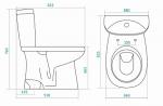 Напольные  Santek компакт Анимо 1WH302133