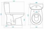 Напольные  Santek компакт Анимо 1WH302136 с микролифтом