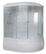 С гидромассажем  Royal Bath RB 140ALP-C (матовое) левая