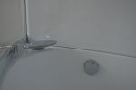 С гидромассажем  Royal Bath RB 140ALP-T (прозрачное) правая