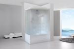 С гидромассажем  Royal Bath RB 8100BP2-M (матовое) правая