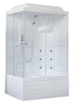 С гидромассажем  Royal Bath RB 8100BP2-T (прозрачное) правая
