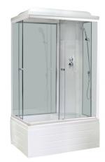 Обычные  Royal Bath RB 8100BP6-WT(белое/прозрачное) правая