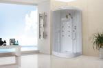 С гидромассажем  Royal Bath RB 90HK2-T (прозрачное)