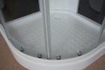 С гидромассажем  Royal Bath RB 90HK7-BT (черное/прозрачное)