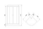 Обычные  Royal Bath RB 100HK6-WC-CH (белое/матовое)