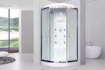 С гидромассажем  Royal Bath RB 100HK7-WC-CH (белое/матовое)