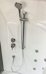 С гидромассажем  Royal Bath RB 170ALP-C-CH (матовое) левая