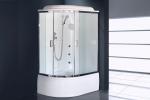 С гидромассажем  Royal Bath RB 8120BK2-M-CH (матовое) правая