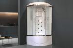 С гидромассажем  Royal Bath RB 90NRW-C-CH (матовое)