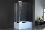 Душевой угол  Royal Bath 8120BP-T-CH (прозрачное) правый
