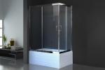 Душевой угол  Royal Bath 8120BP-T-CH (прозрачное) левый