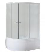 Душевой угол  Royal Bath 8120BK-C (матовое) правый
