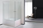 Душевой угол  Royal Bath 8100BP-C (матовое) левый