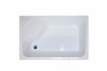 Душевой угол  Royal Bath 8100BP-C (матовое) левый