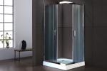 Душевой угол  Royal Bath HPD-C-CH 120х120х185 (рифленое)