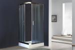 Душевой угол  Royal Bath HPD-C-CH 90х80х185 (рифленое)