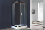 Душевой угол  Royal Bath HPD-C-CH 100х80х185 (рифленое)