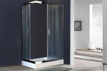 Душевой угол  Royal Bath HPD-C-CH 120х90х185 (рифленое)