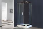 Душевой угол  Royal Bath HPD-C-CH 120х100х185(рифленое)