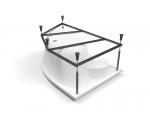 Акриловые  Cersanit KALIOPE 153x100 правая