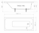 Акриловые  Тритон Triton Ультра 160x70см прямоугольная