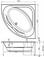 Панель фронтальная  Aquanet Vista 150