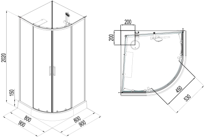 Обычные  Aquanet Passion EVO R white 90x90 набор 1