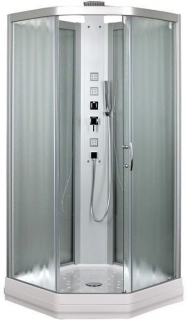 Обычные  Aquanet Penta 2 Rain 90.5x90.5 узорчатое стекло