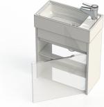 Тумба с раковиной  Aquanet, 