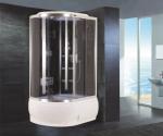 С гидромассажем  Niagara NG- 910-01R (1200х800х2200) высокий поддон(46см) стекло ТОНИРОВАННОЕ