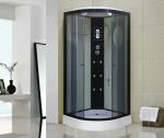 С гидромассажем  Niagara NG-1901-01 (900х900х2200) низкий поддон(16см) стекло ТОНИРОВАННОЕ