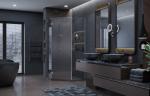 Душевое ограждение  Ambassador Diamond 12011111L (900x900x2000), 1 место