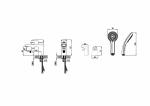 Современный  Для ванны и душа Lemark Status (LM4415C)