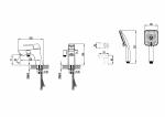 Современный  Для ванны и душа Lemark Unit (LM4515C)