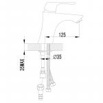 Современный  Для раковины Lemark Unit (LM4516C)