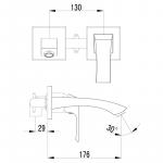 Современный  Для раковины Lemark Unit (LM4526C)
