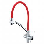 Современный  Для кухонной мойки Lemark Comfort (LM3070C-Red)