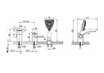 Современный  Для ванны и душа Lemark Mars (LM3545C)
