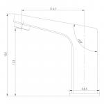 Современный  Для раковины Lemark Project (LM4650CE)