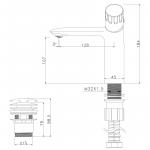Современный  Для раковины Lemark Wing (LM5306C)
