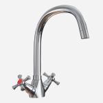 Современный  Для кухонной мойки MIXLINE ML10-032 высокий излив (529850)