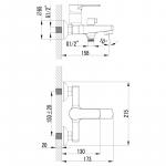 Современный  Для ванны и душа Lemark Plus Grace (LM1512C)